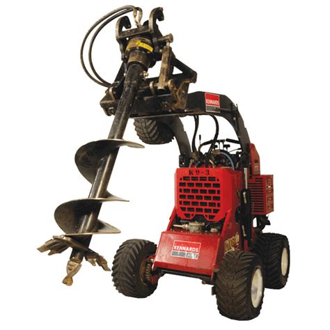 mini loader post hole digger|small 6 post hole digger.